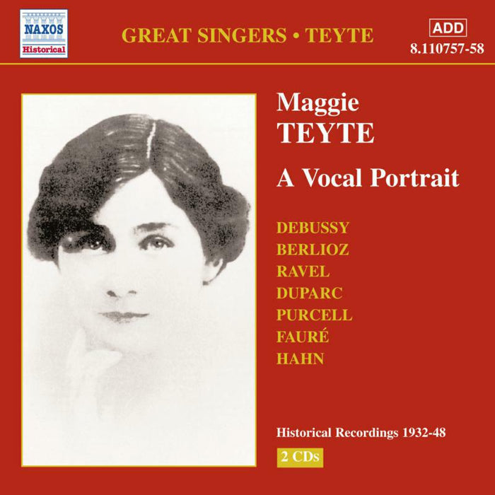Maggie Teyte - Teyte, Maggie: A Vocal Portrait - 8110757-58