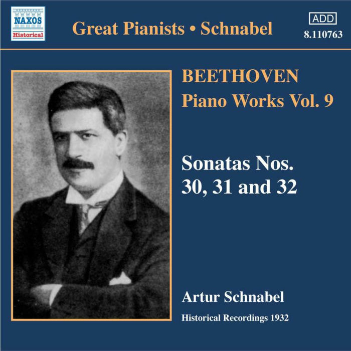 Artur Schnabel - BEETHOVEN: Piano Sonatas Nos. 30-32 - 8110763