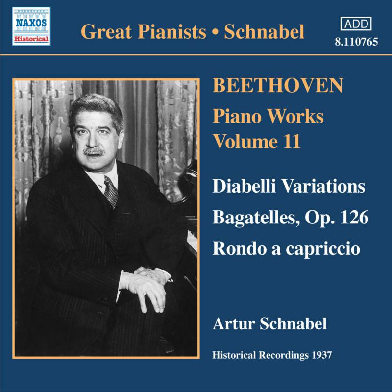 Artur Schnabel - BEETHOVEN: Diabelli Variations / Bagatelles, Op. 126 / Rondo a capriccio - 8110765