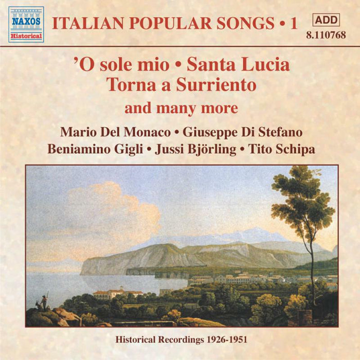 Monaco:S - Italian Popular Songs, Vol. 1 - 8110768