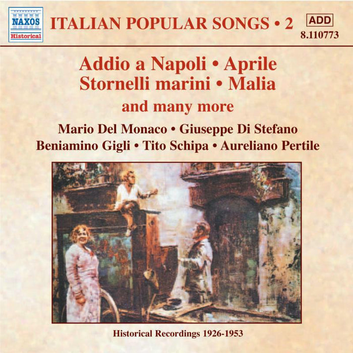 Various - ITALIAN POPULAR SONGS, Vol. 2 - 8110773
