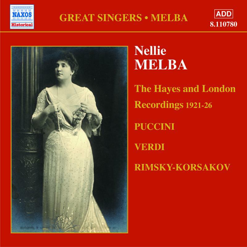 Nellie M - MELBA, Nellie: London and Middlesex Recordings - 8110780