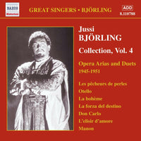 Bjorling - BJORLING, Jussi: Opera Arias and Duets - 8110788