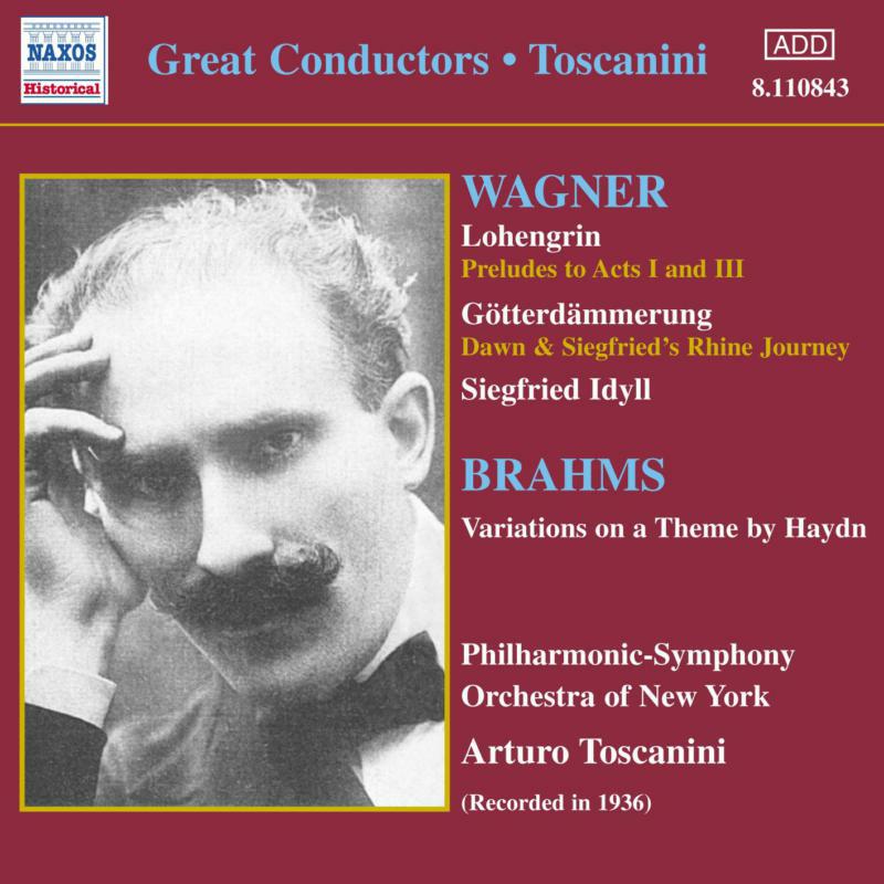 Toscanini - WAGNER: Lohengrin / Gotterdammerung / Siegfried Idyll - 8110843