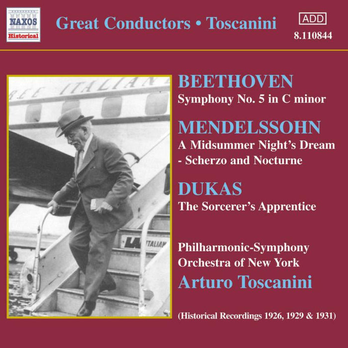 Toscanini - BEETHOVEN:Symphony No. 5 / MENDELSSOHN: A Midsuumer Night's Dream - 8110844