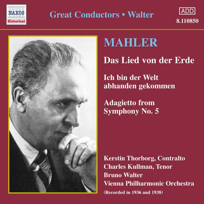 Soloists - MAHLER: Das Lied von der Erde - 8110850