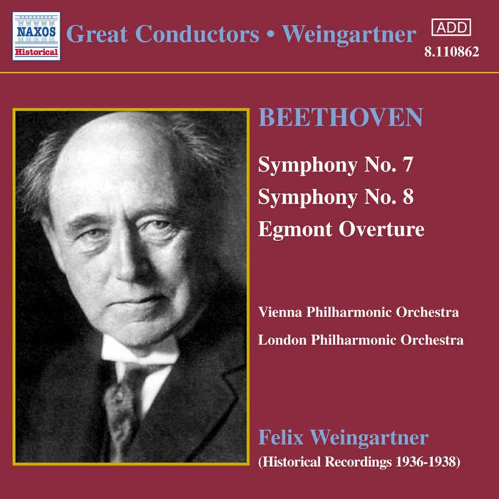 Lpo:Vpo: - BEETHOVEN: Symphonies Nos. 7 and 8 - 8110862