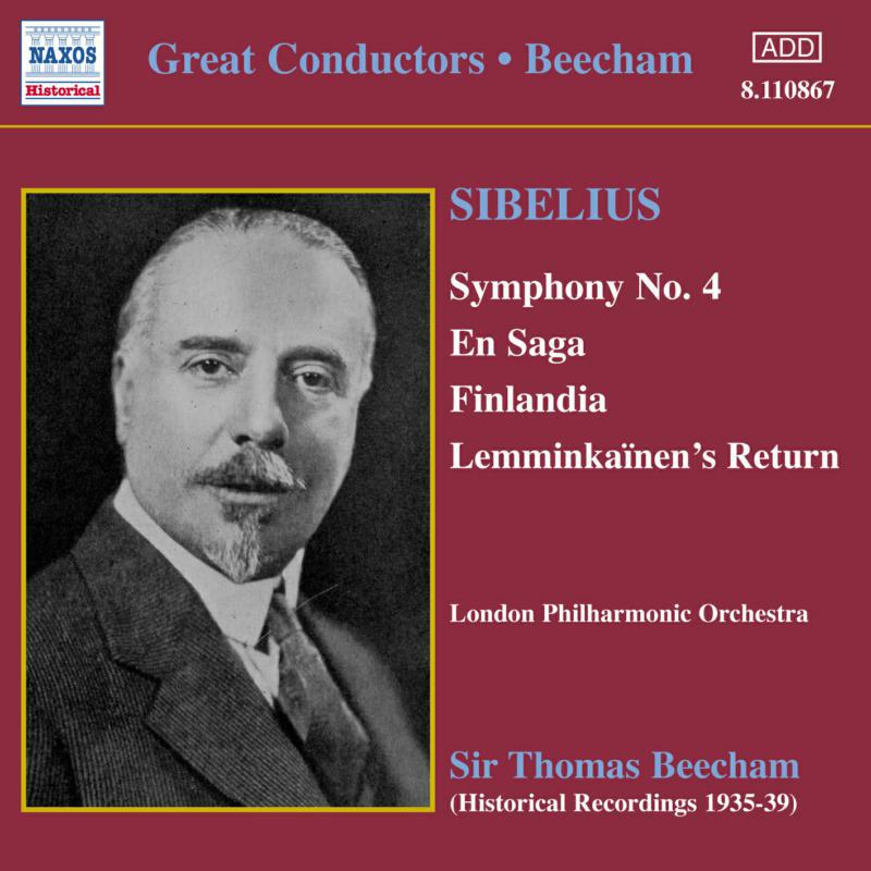 Lpo:Beec - SIBELIUS: Symphony No. 4 / En Saga - 8110867