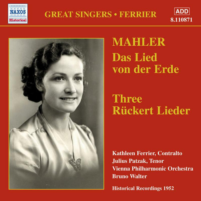 Ferrier - MAHLER: Das Lied von der Erde / Ruckert-Lieder - 8110871