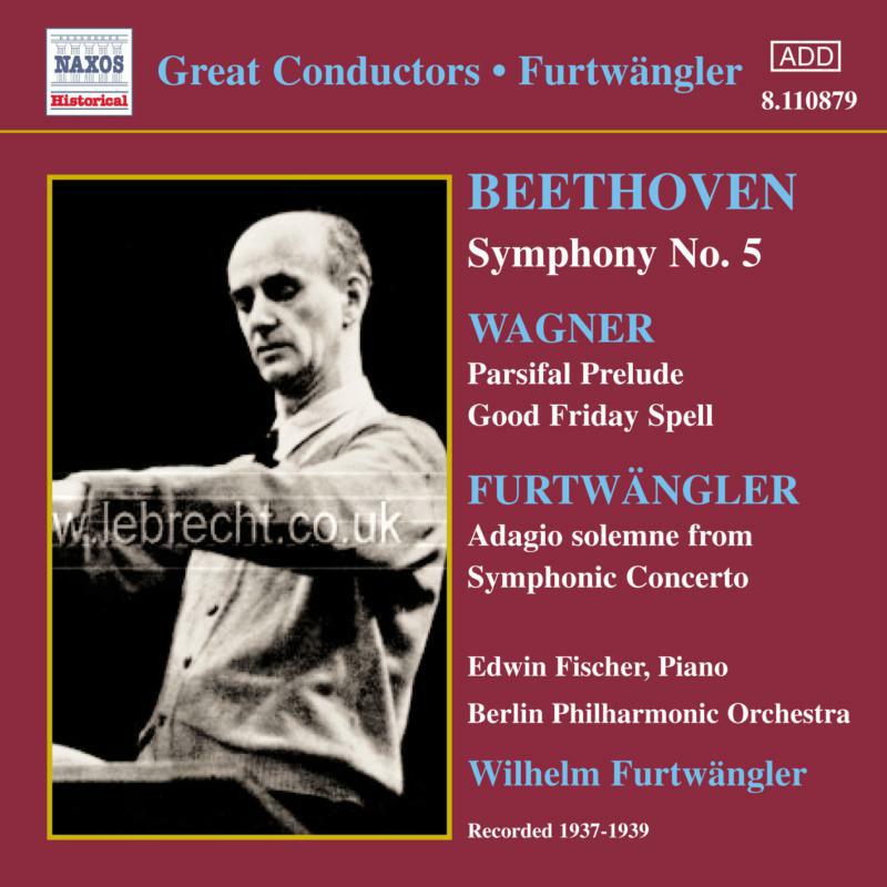 Furtwangler - BEETHOVEN: Symphony No. 5 / WAGNER: Parsifal Prelude - 8110879