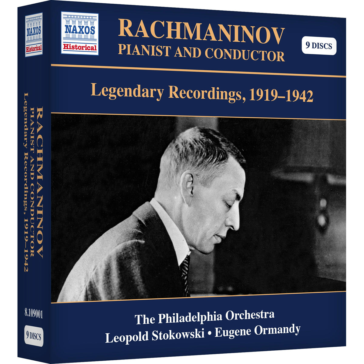 Sergey Rachmaninov; The Philadelphia Orchestra; Leopold Stokowski; Eugene Ormandy - Sergey Rachmaninov: Pianist and Conductor (Legendary Recordings, 1919-1942) - 8109001