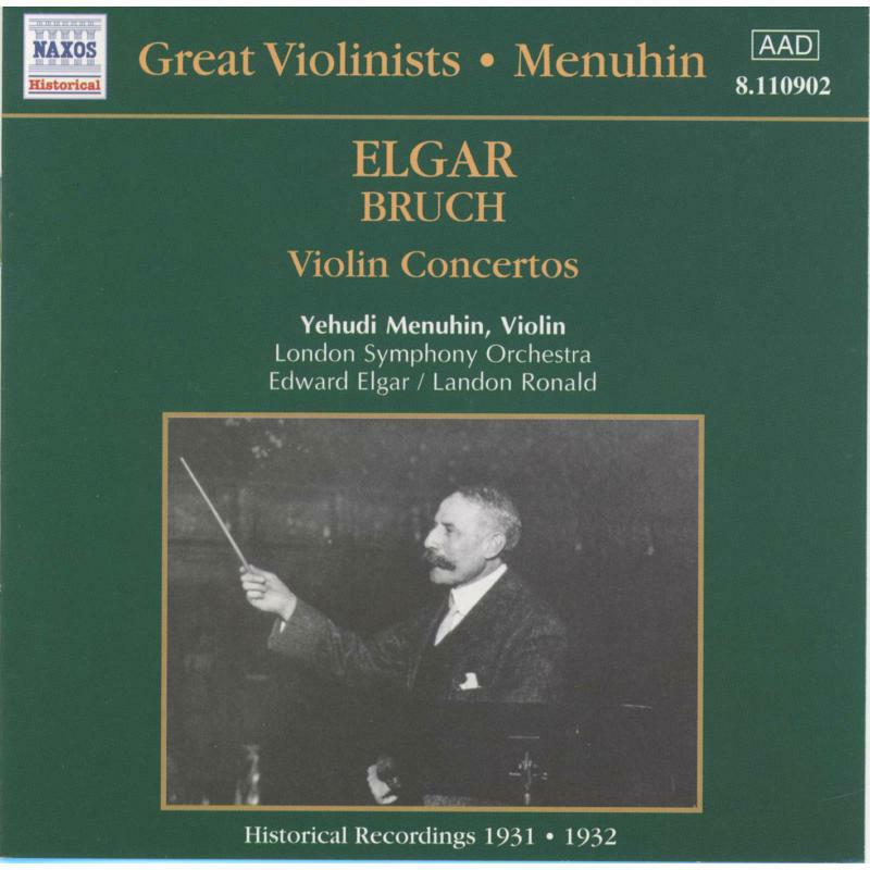 Menuhin - ELGAR / BRUCH: Violin Concertos - 8110902