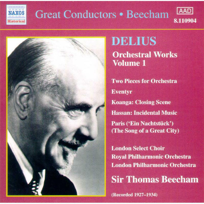 Rpo:Lpo: - DELIUS: Orchestral Works, Vol. 1 - 8110904