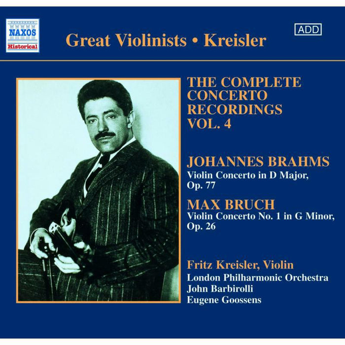 Kreisler - BRUCH / BRAHMS: Violin Concertos - 8110925
