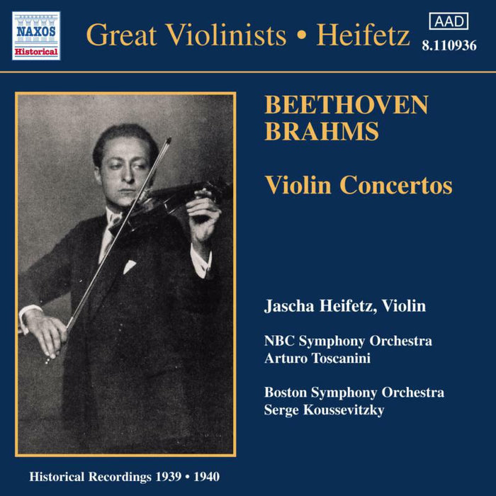 Beethoven:Brahms - BEETHOVEN / BRAHMS: Violin Concertos - 8110936