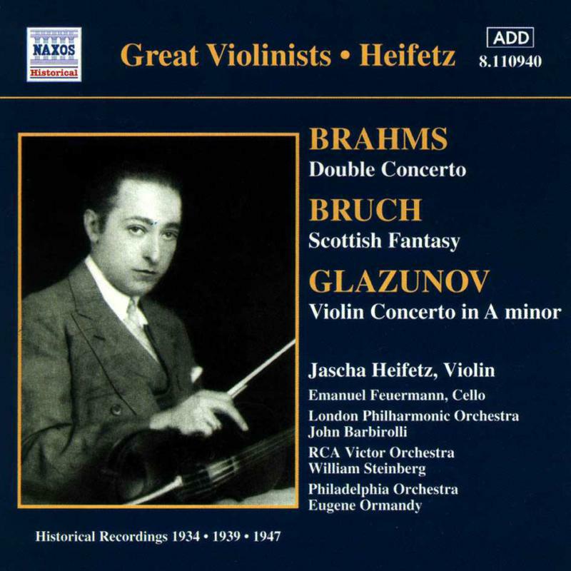 Brahms:Bruch:Glazunov - BRAHMS / GLAZUNOV: Violin Concertos - 8110940