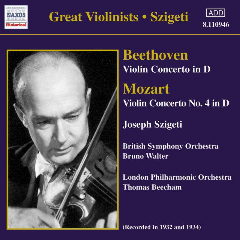 Beethoven - BEETHOVEN / MOZART: Violin Concertos - 8110946