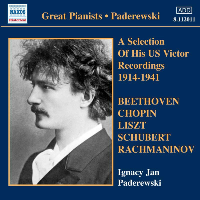 Paderewski - PADEREWSKI: US VICTOR RECORDINGS - 8112011