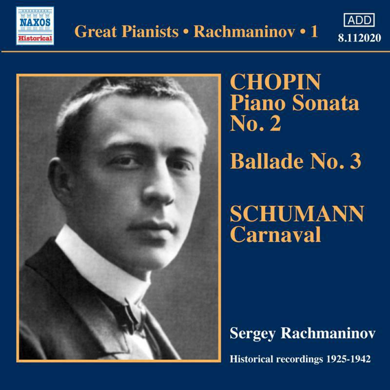 Rachmaninov - RACHMANINOV: SOLO PIANO RECORDINGS 1 - 8112020