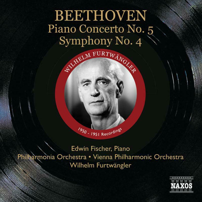 Fischer:Po:Vienna Po - Beethoven: Emperor/ Sym No.4 - 8112025
