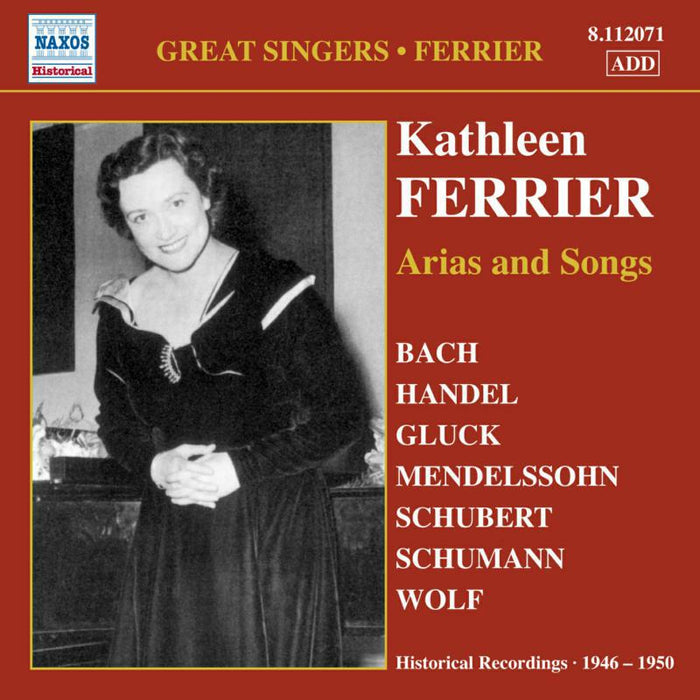 Kathleen Ferrier - Ferrier: Arias And Songs - 8112071