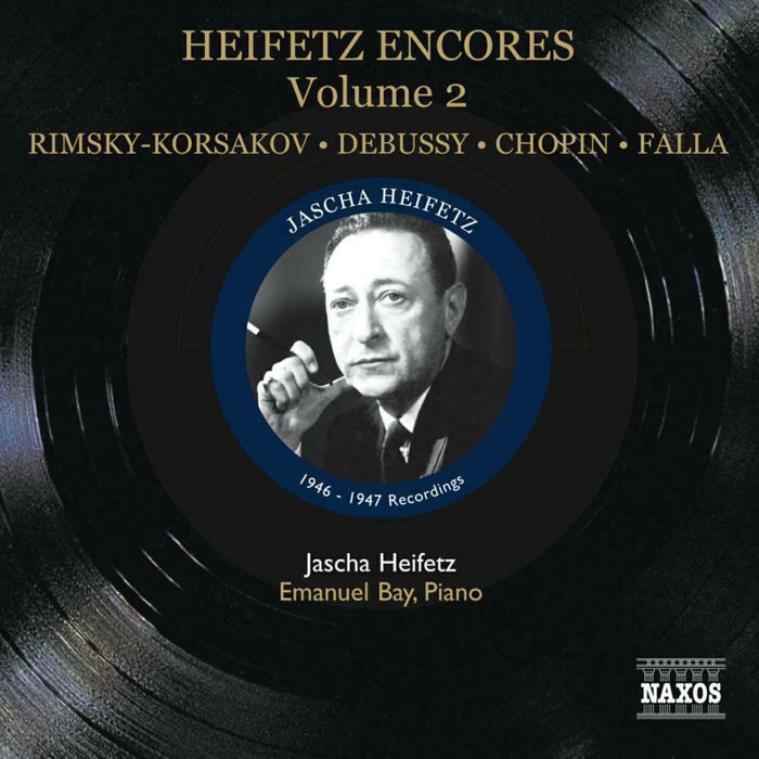 Jascha Heifetz:Emanuel Bay - Heifetz Encores Volume 2 - 8112073