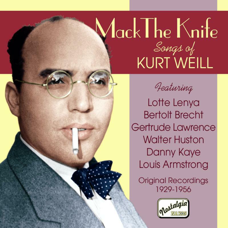 Various - Songs of: Kurt Weill - 8120831