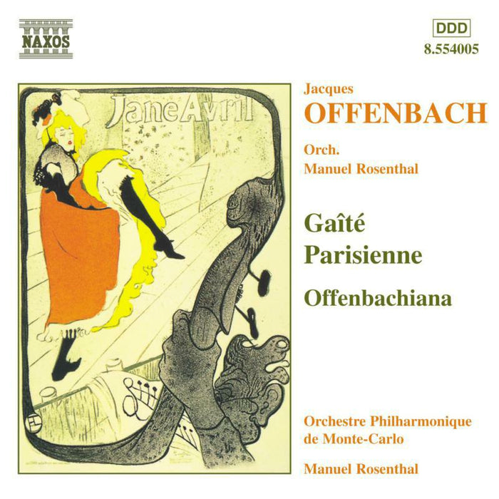 Monte-Carlo Po - OFFENBACH / ROSENTHAL: Gaite Parisienne / Offenbachiana - 8554005
