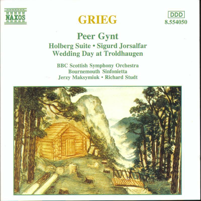 Bbcsso:Bournemouth Sinf - GRIEG: Orchestral Music - 8554050