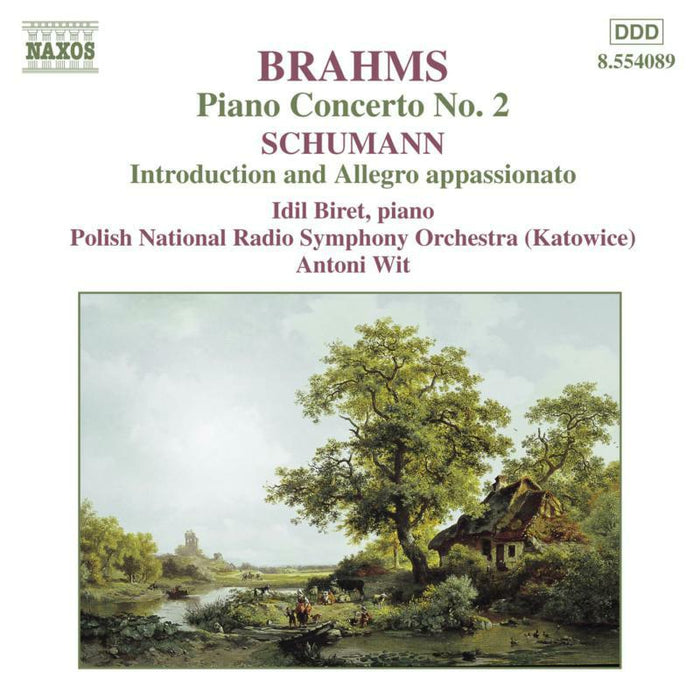 Biret:Polist Nrso:Wit - BRAHMS: Piano Concerto No. 2 / SCHUMANN: Introduction and Allegro, Op. 92 - 8554089