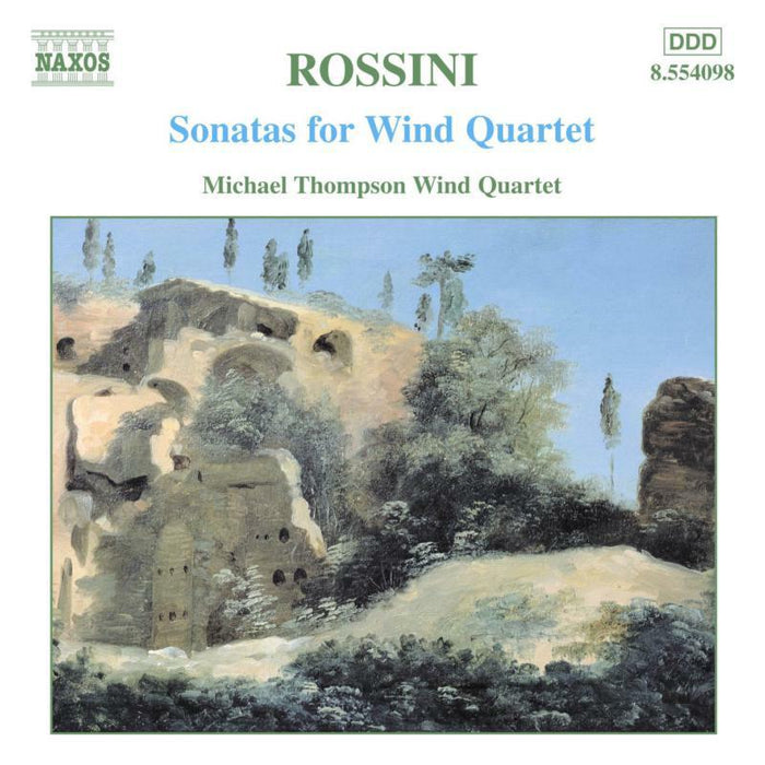 Thompson Wind Ens - ROSSINI: Sonatas for Wind Quartet Nos. 1-6 - 8554098