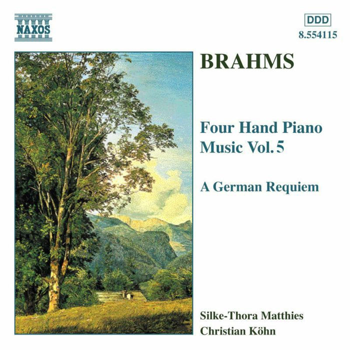 Kohn:Matties - BRAHMS: Four-Hand Piano Music, Vol. 5 - 8554115