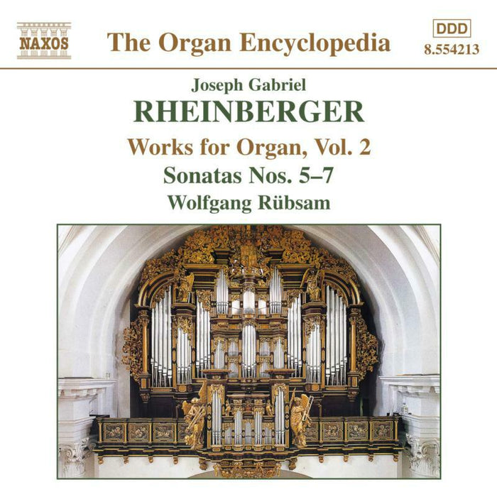 Rubsam - RHEINBERGER: Works for Organ, Vol. 2 - 8554213