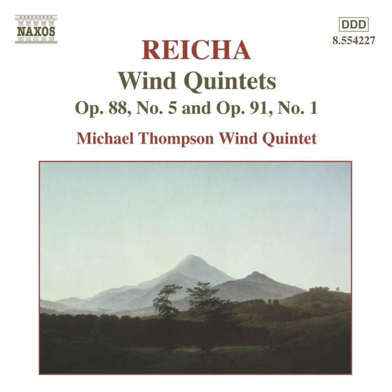 Thompson Wind 5Tet - REICHA: Wind Quintets, Op. 88, No. 5 and Op. 91, No. 1 - 8554227