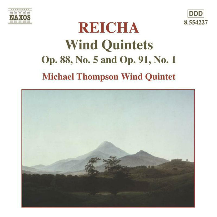 Thompson Wind 5Tet - REICHA: Wind Quintets, Op. 88, No. 5 and Op. 91, No. 1 - 8554227