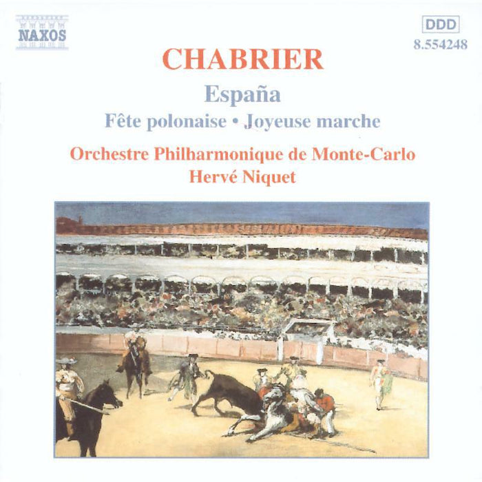Monte-Carlo Po - CHABRIER: Espana / Joyeuse marche / Suite pastorale - 8554248