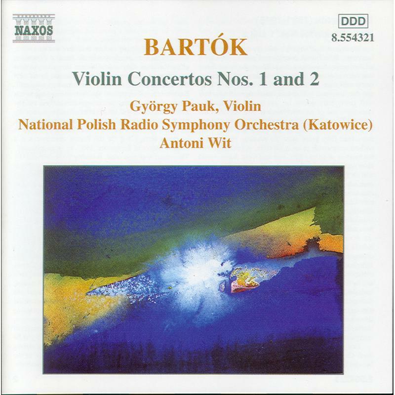 Pauk:Polish Nrso:Wit - BARTOK: Violin Concertos Nos. 1 and 2 - 8554321