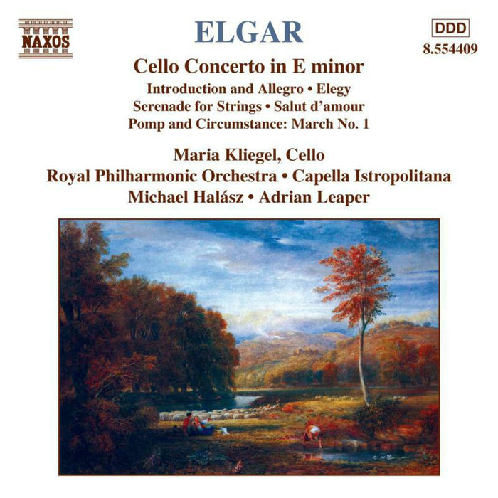 Rpo:Cap Istro:Slovak Rso - ELGAR: Cello Concerto / Introduction and Allegro / Serenade for Strings - 8554409