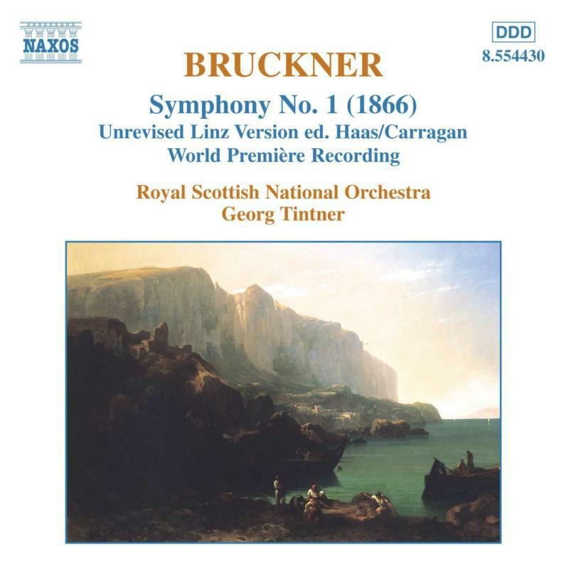 Rsno:Tintner - BRUCKNER: Symphony No. 1, WAB 101 / Adagio to Symphony No. 3, WAB 103 - 8554430