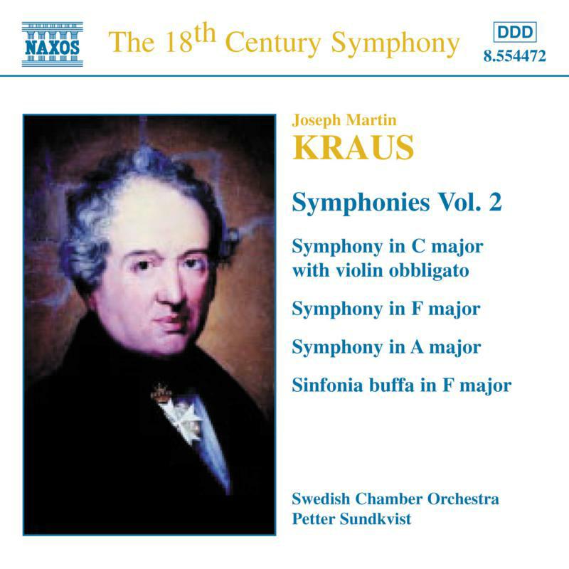 Svensson:Swedish Co - KRAUS: Symphonies, Vol. 2 - 8554472
