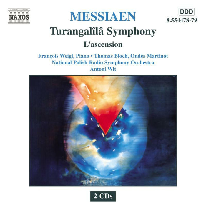 Soloists:Polish Nrso - MESSIAEN: Turangalila Symphony / L'ascension - 8554478-79