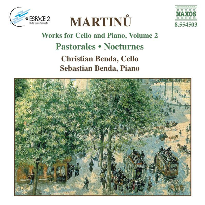 Benda C:S - MARTINU: Works for Cello and Piano, Vol. 2 - 8554503