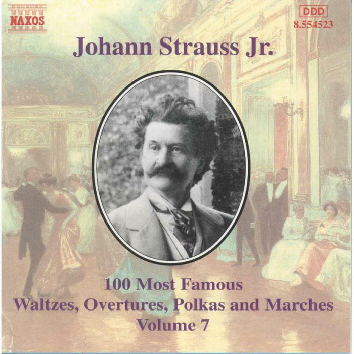 Strauss, Johann - STRAUSS:100 M.Famous Works V.7 - 8554523