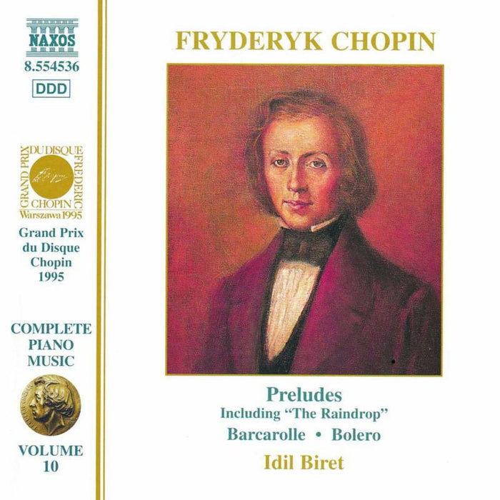 Idil Biret - CHOPIN: Preludes / Barcarolle, Op. 60 / Bolero, Op. 19 - 8554536