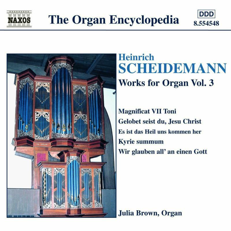 Julia Brown - SCHEIDEMANN: Organ Works, Vol. 3 - 8554548