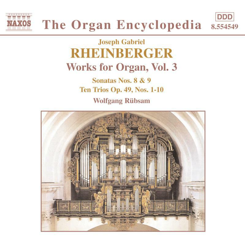 Wolfgang Rubsam - RHEINBERGER: Works for Organ, Vol. 3 - 8554549
