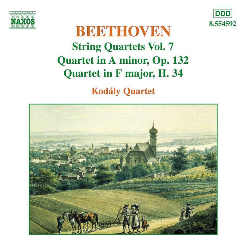 Kodaly 4Tet - BEETHOVEN: String Quartets Op. 132 and H. 34 - 8554592