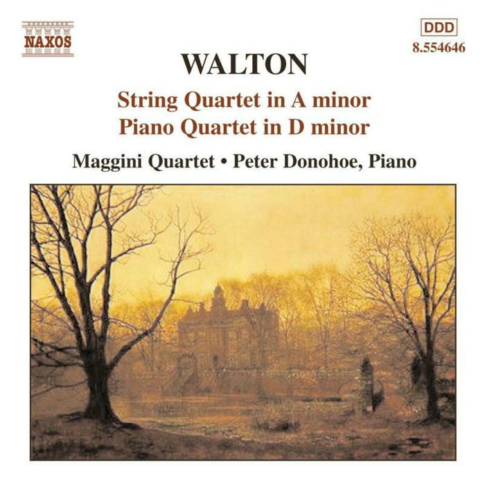 Donohoe:Maggini 4Tet - WALTON: String Quartet / Piano Quartet - 8554646