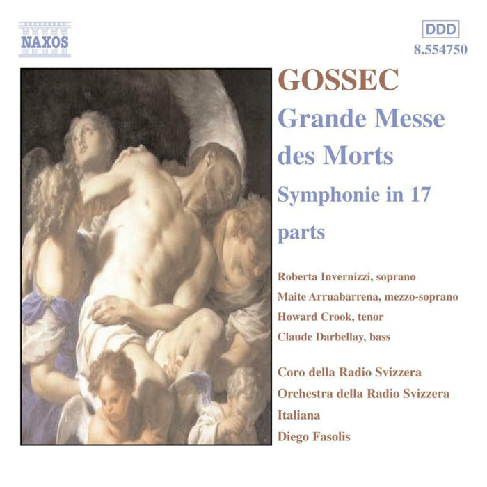 Soloists:Rad Siv It O&C - GOSSEC: Grande Messe des Morts / Symphonie a 17 parties - 8554750-51