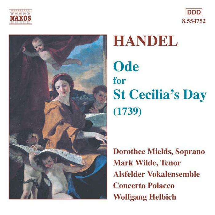Soloists:Alsf Wokalens - HANDEL: Ode for St. Cecilia's Day - 8554752